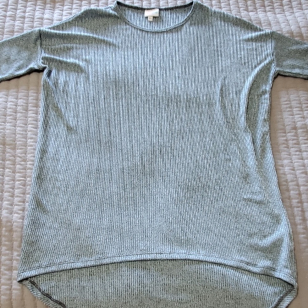 Lularoe irma size XS Slate Blue Gray Silver